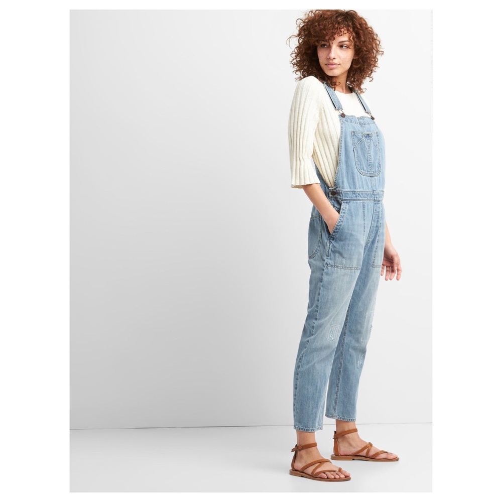 GAP denim overalls 90’s style